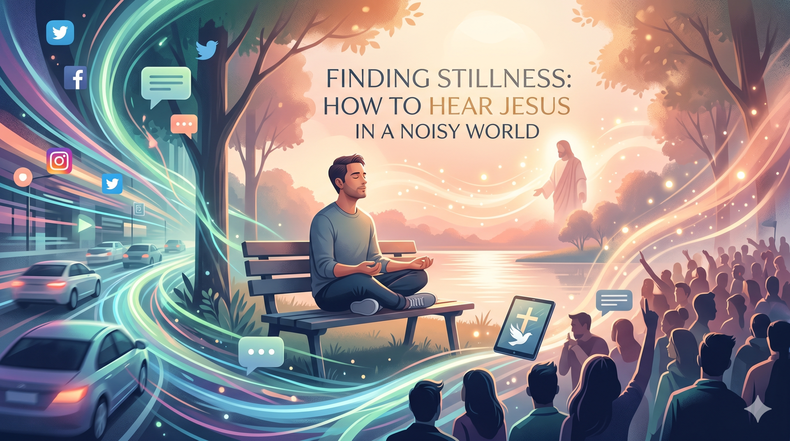 Finding Stillness: How to Hear Jesus in a Noisy World
